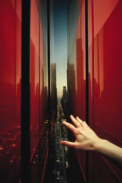 Red horizon by Nathan Boey