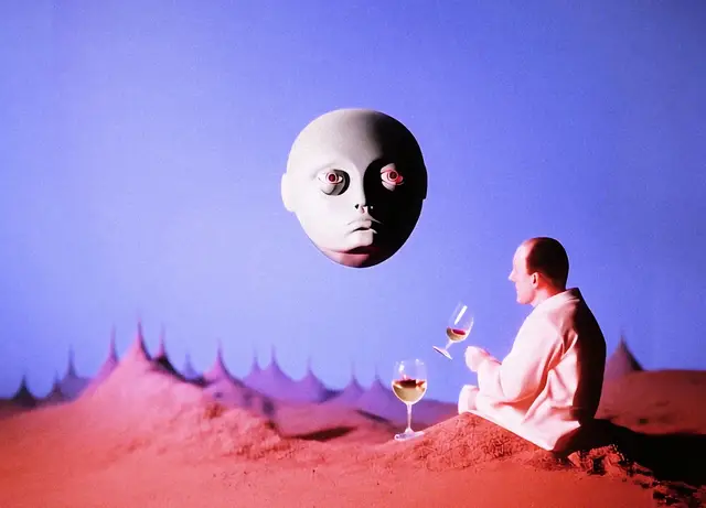 Wine Head 1 by Mowgly Lee