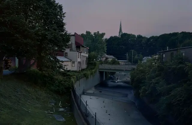 Untitled (Cement Canal) by Gregory Crewdson