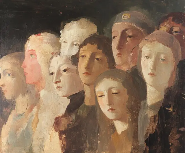 Faces Remembered Wrong by Keke