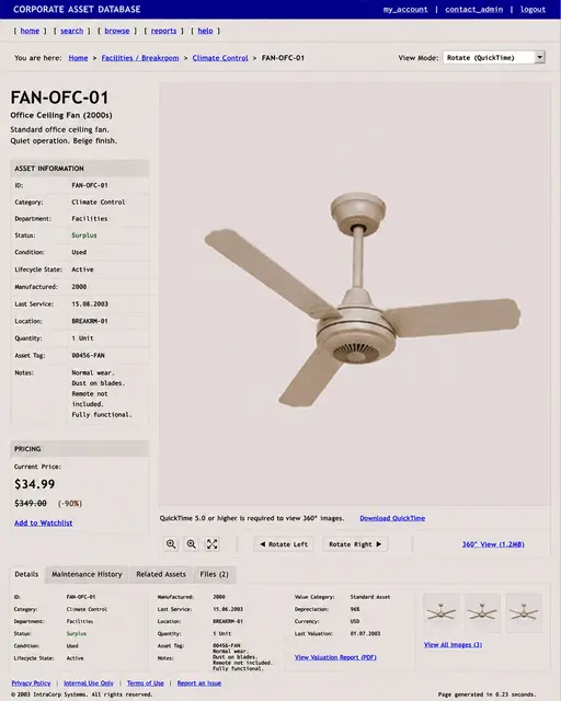 ITEM #73, FAN0OFC-01 by don't Buy