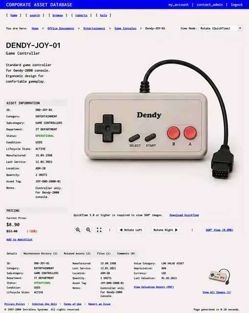 ITEM #51, DENDY-JOY-01 by don't Buy