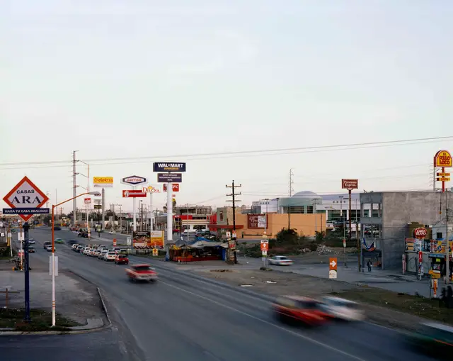 Sun Mall in Juarez Suburb by Alejandro Cartagena