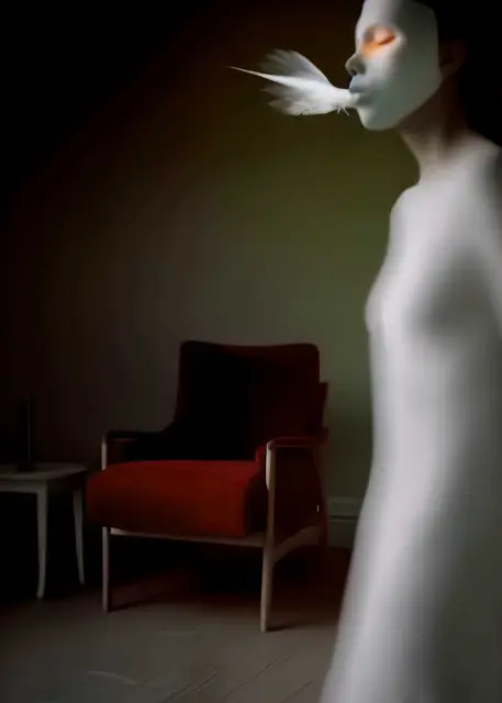 Woman at night (Olga Fedorova) by Olga Fedorova