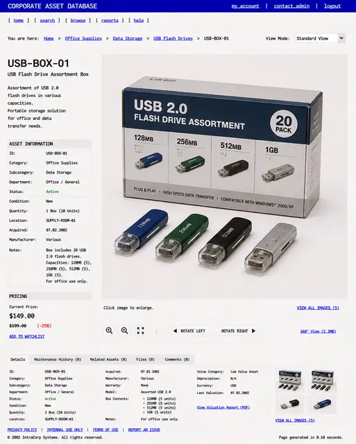 ITEM #316, USB-BOX-01 by don't Buy