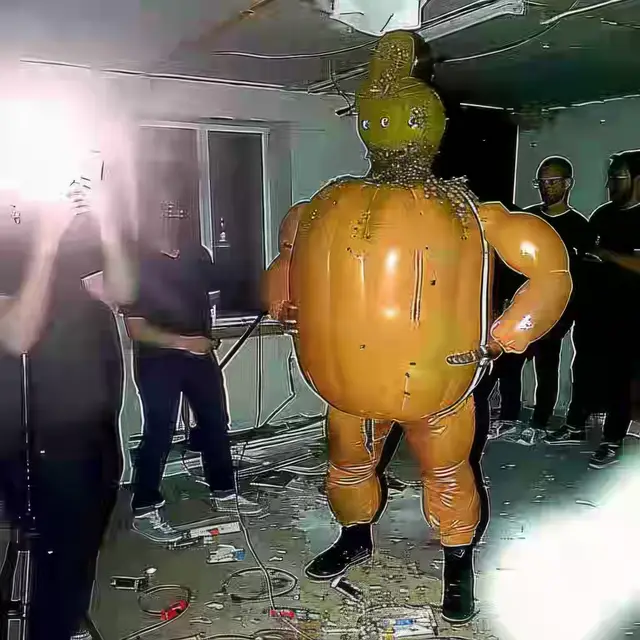 Orange-Puffy-Entrance by Mind Wank