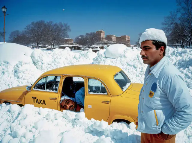 Mumbai Taxi Co by Antti Karppinen