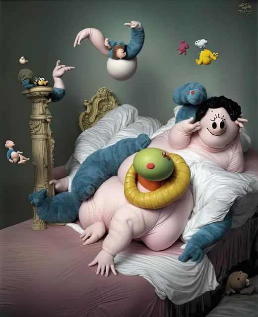 Sentient Muppet Factory 085 by Beth Frey