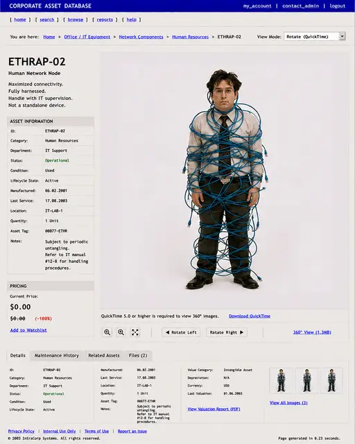 ITEM #70, ETHRAP-02 by don't Buy