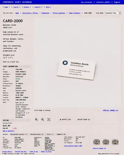 ITEM #240, CARD-2000 by don't Buy