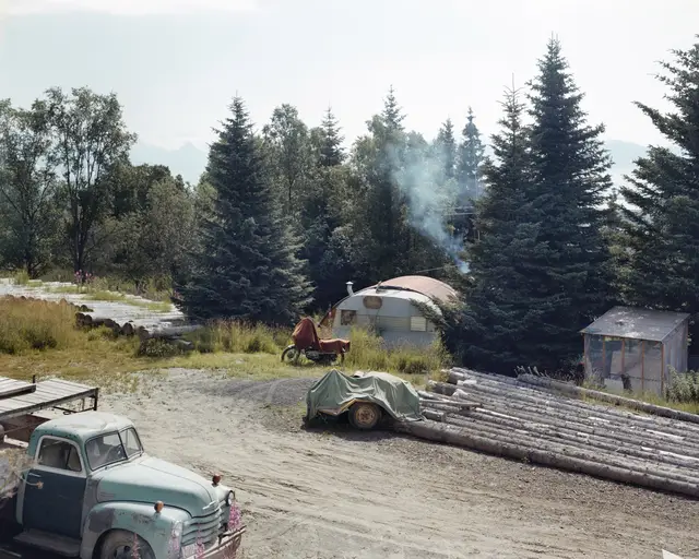 Near Soldotna, Alaska, August by Joel Sternfeld