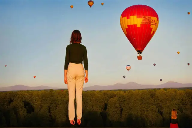 Air Balloon Ride by Roope Rainisto