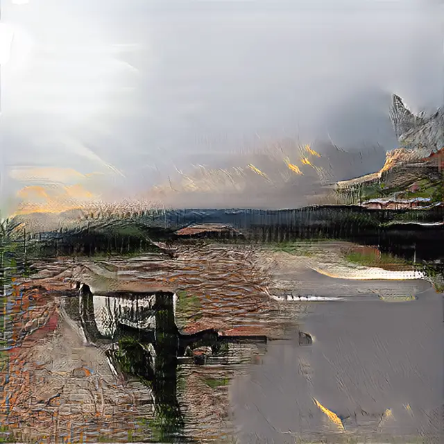 Latentscapes #9, 2018 by Helena Sarin