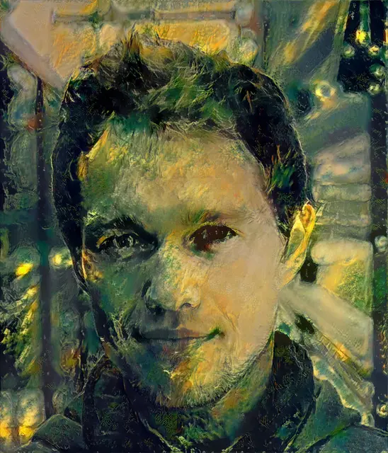 Self Portrait with Turner,
Self Portraits by Leon Gatys