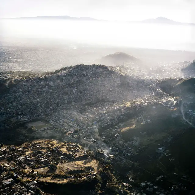 Vista Aerea de la Ciudad de Mexico IV by Pablo López Luz