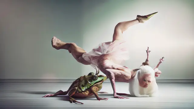 Frog Ballet (Niceaunties) by Niceaunties