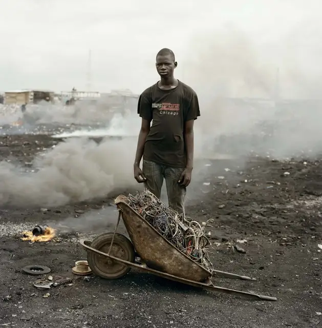 Al Hasan, Agbogbloshie Market, Accra, Ghana by Pieter Hugo