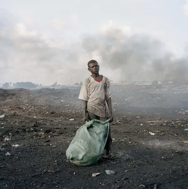 Manaf Ibrahim, Agbogbloshie Market, Accra, Ghana by Pieter Hugo