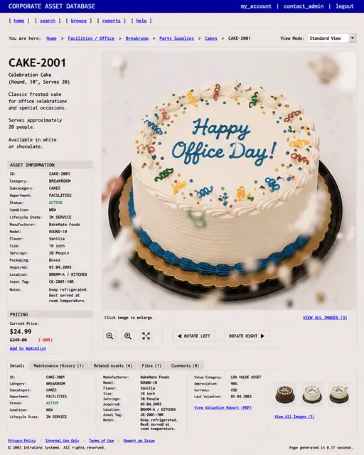 ITEM #236, CAKE-2001 by don't Buy