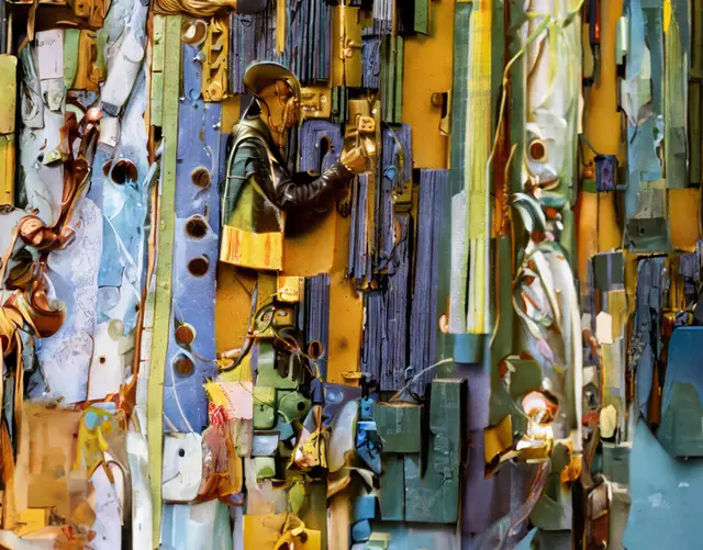 Electrician 1 by Pete Burkeet