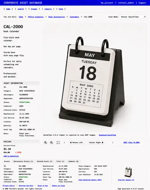 ITEM #237, CAL-2000 by don't Buy