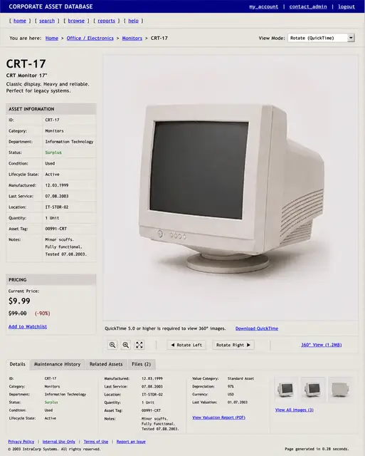 ITEM #40, CRT-17 by don't Buy