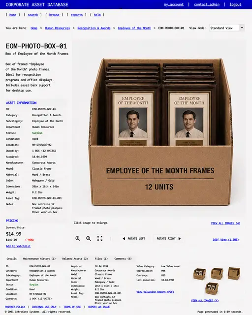 ITEM #257, EOM-PHOTO-BOX-01 by don't Buy