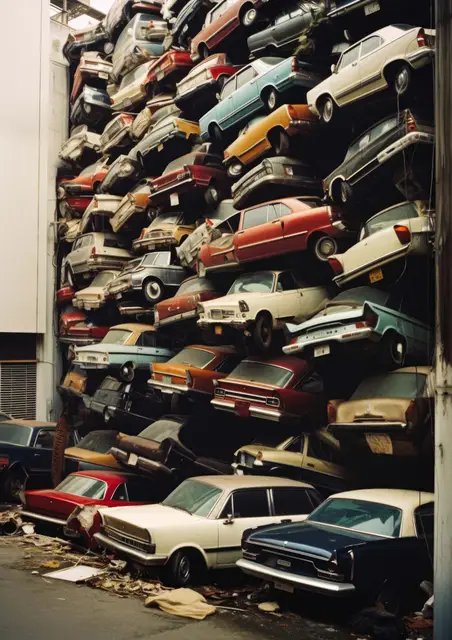 Car Jenga II by Nathan Boey