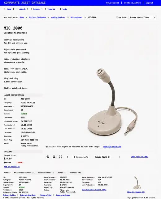 ITEM #199, MIC-2000 by don't Buy