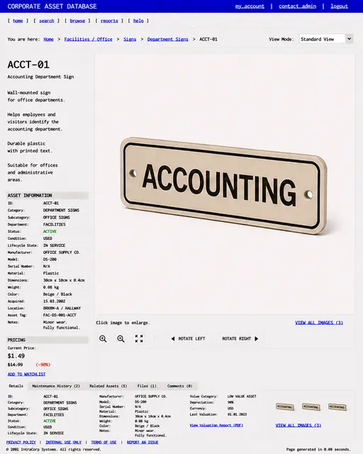 ITEM #222, ACCT-01 by don't Buy