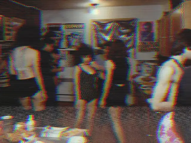 Parties I've Never Been To – Cold Wave Party by Visu_AI_Poetry