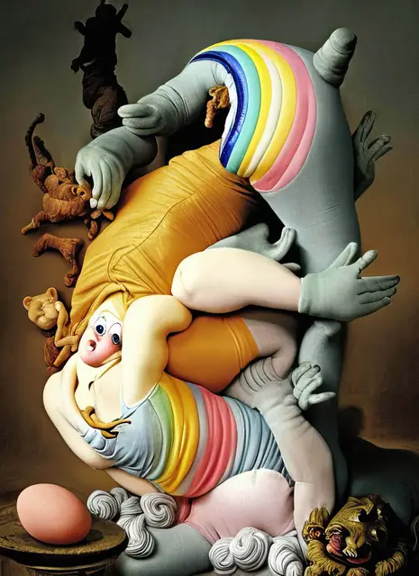 Sentient Muppet Factory 082 by Beth Frey