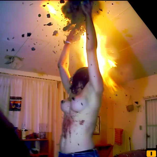 Exploding-Nude by Mind Wank