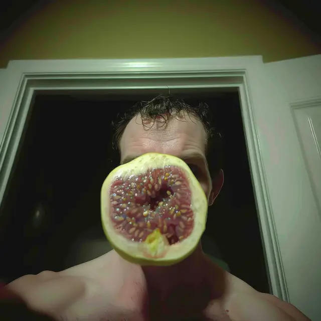 Floating-Fig-Face by Mind Wank