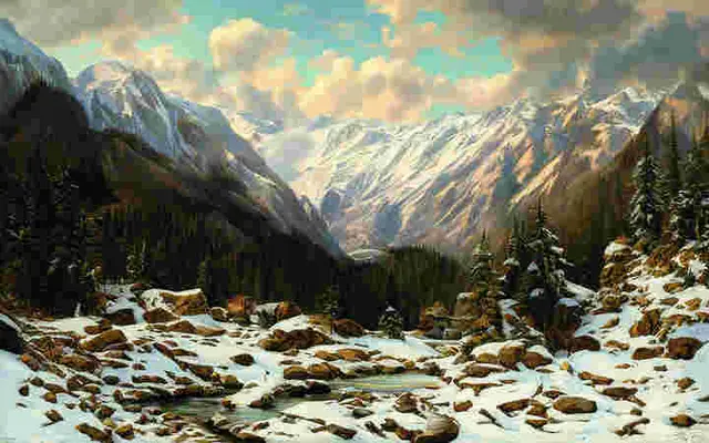 Public Diffusion Mountain, 2025 by Holly Herndon and Mat Dryhurst