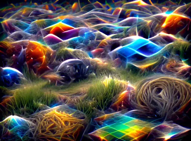 Fragments of an Infinite Field by Gene Kogan