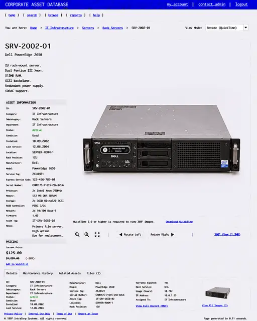 ITEM #166, SRV-2002-01 by don't Buy