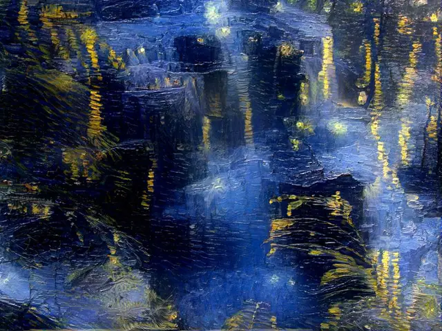 Cimg Waterfall - Van Gogh Starry,
"Controlling Perceptual Factors in Neural Style Transfer", Unpublished by Leon Gatys