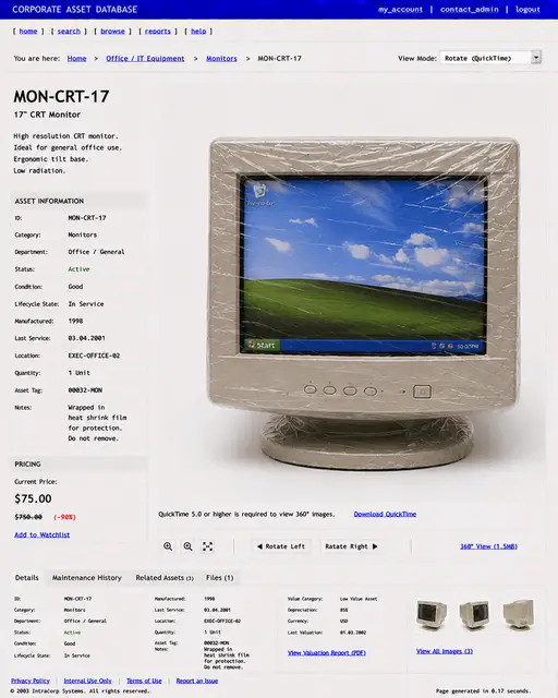 ITEM #277, MON-CRT-17 by don't Buy