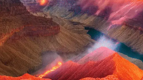 The Gorge That Echoes My Thoughts by noper