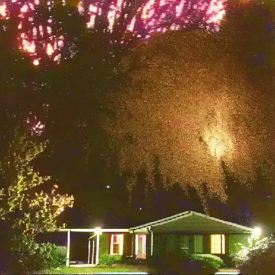 pulling in for a house party by noper