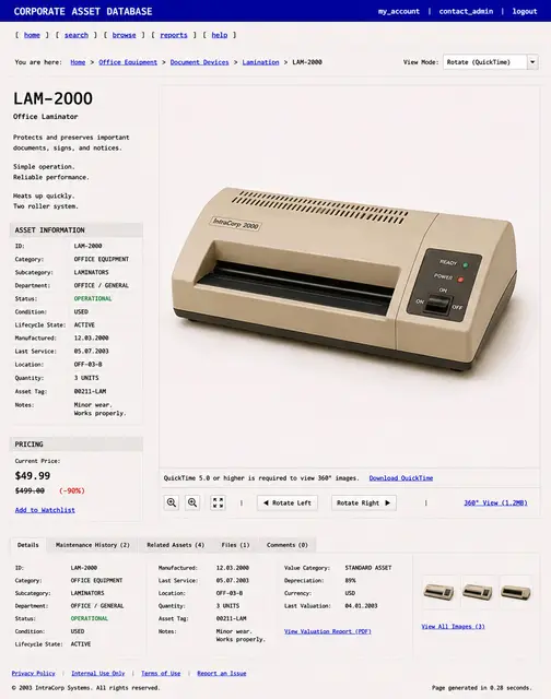 ITEM #99, LAM-2000 by don't Buy