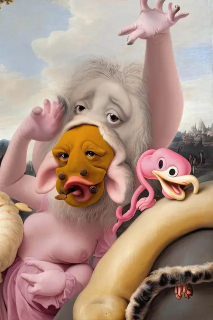 Sentient Muppet Factory 099 by Beth Frey