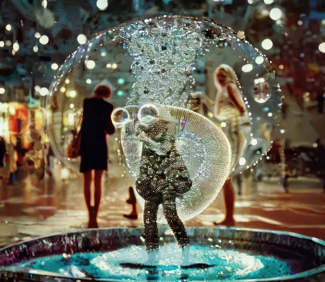 Bubblemachine by Pete Burkeet
