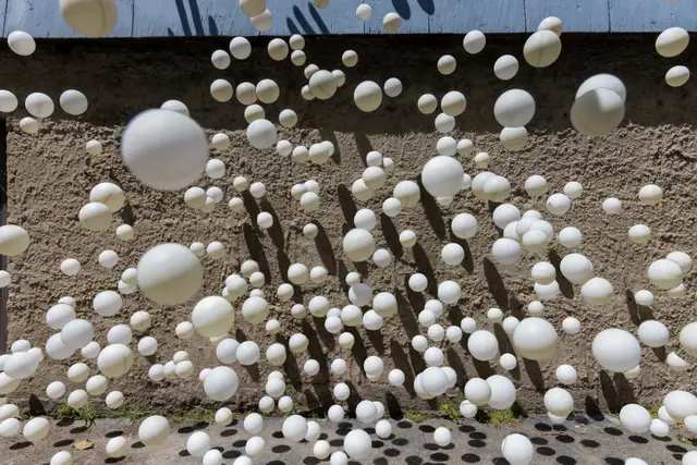 Ping Pong Balls at 92 by Pelle Cass