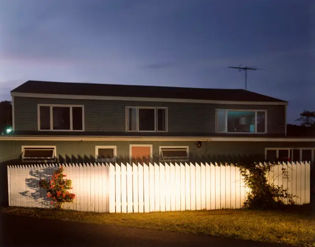 The Fence, Provincetown, Massachusetts by Joel Meyerowitz