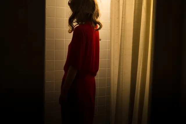 Red Dress (self-portrait) by Tania Franco Klein