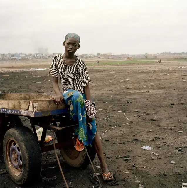 Mami Al Hassan, Agbogbloshie Market, Accra, Ghana by Pieter Hugo