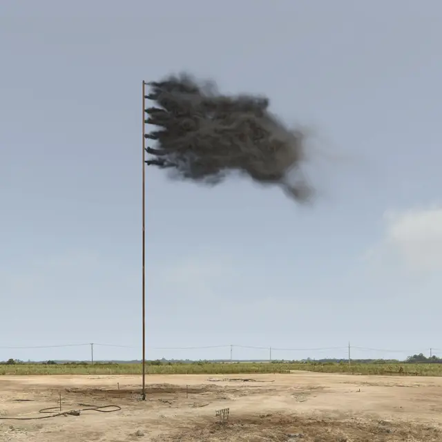 Western Flag (Spindletop, Texas) by john gerrard