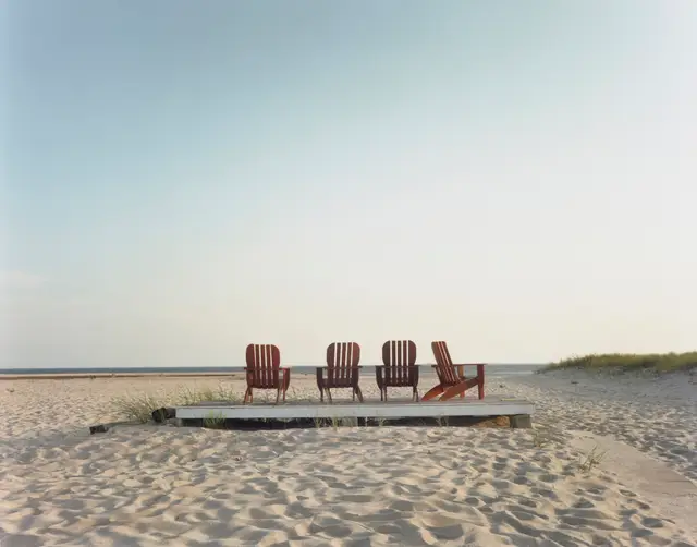 Quartet, Cape Cod, Massachusetts by Joel Meyerowitz